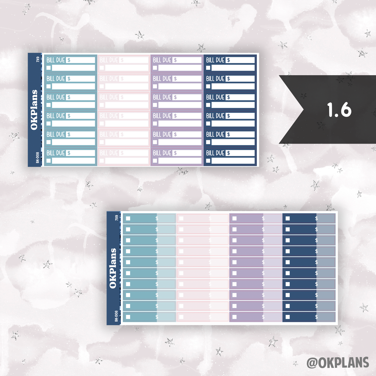 BK-008 // 7x9 // Printable // Budget Kit