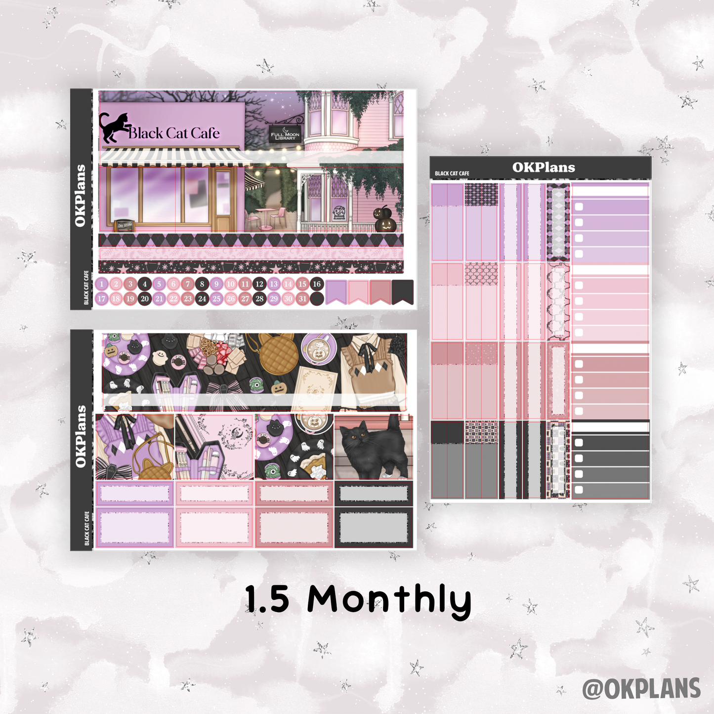 Black Cat Cafe // Monthly Kit