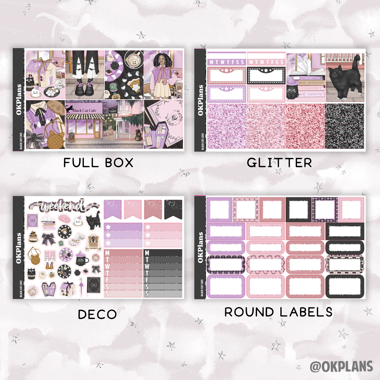 Black Cat Cafe // Weekly Kit