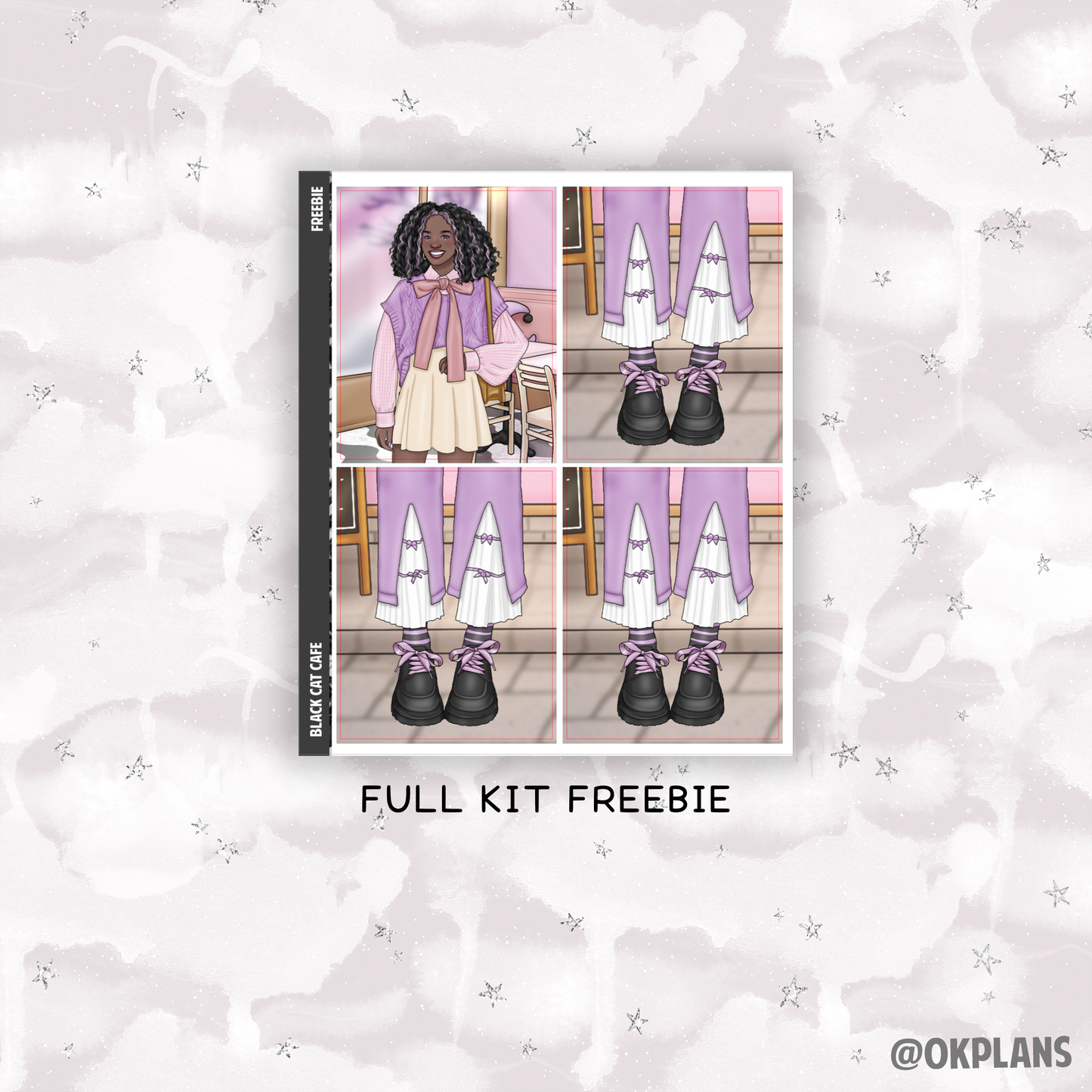 Black Cat Cafe // Weekly Kit