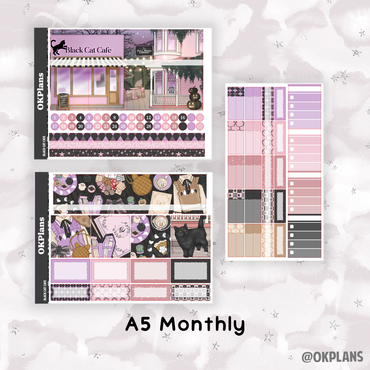 Black Cat Cafe // Monthly Kit