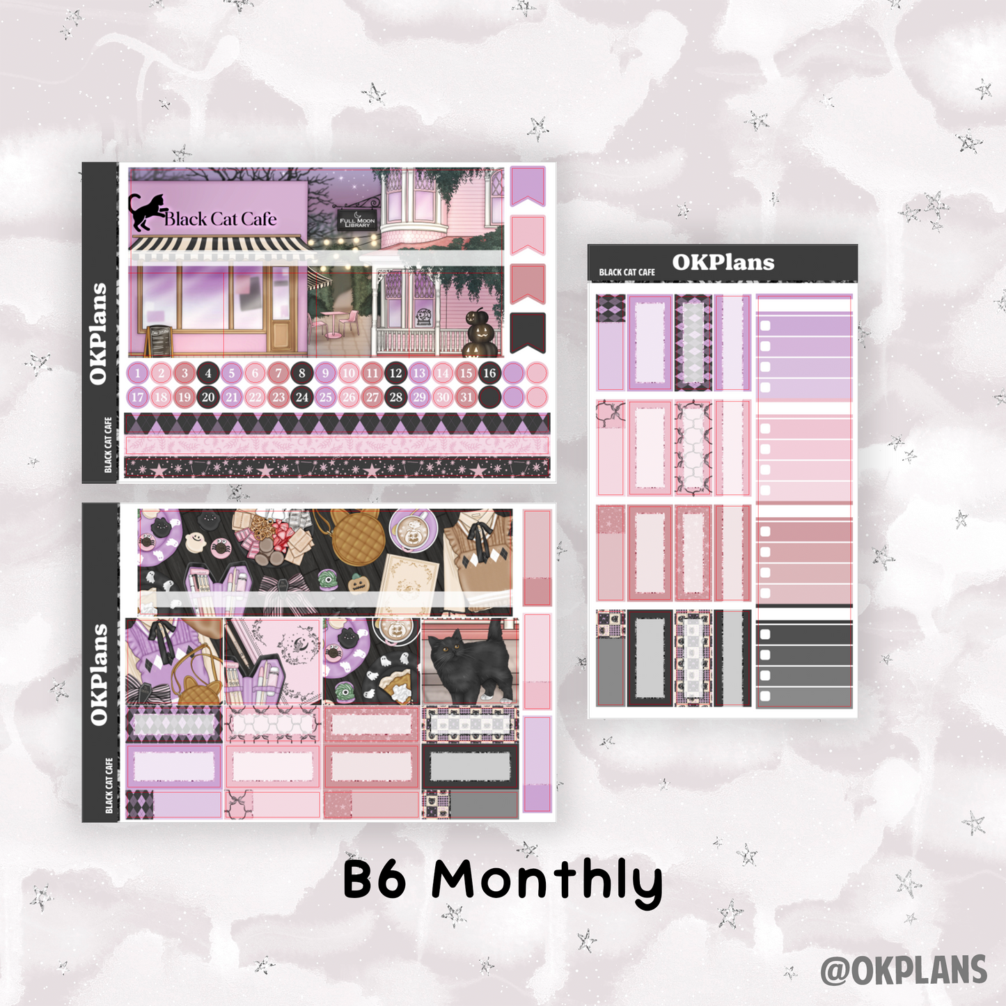 Black Cat Cafe // Monthly Kit
