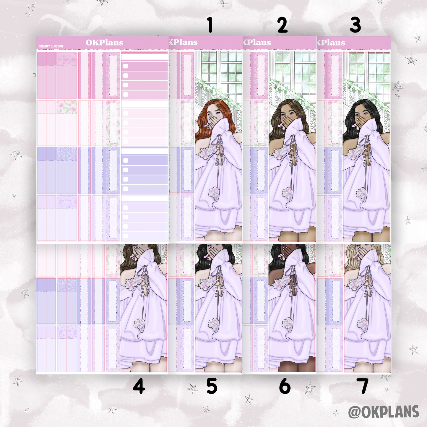 Dreamy Blossom // Monthly Kit // Printable