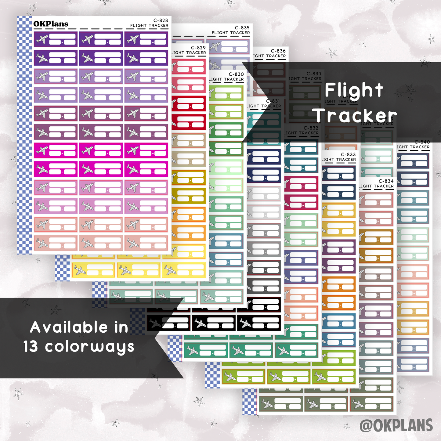 Flight Tracker // Multicolor Functional
