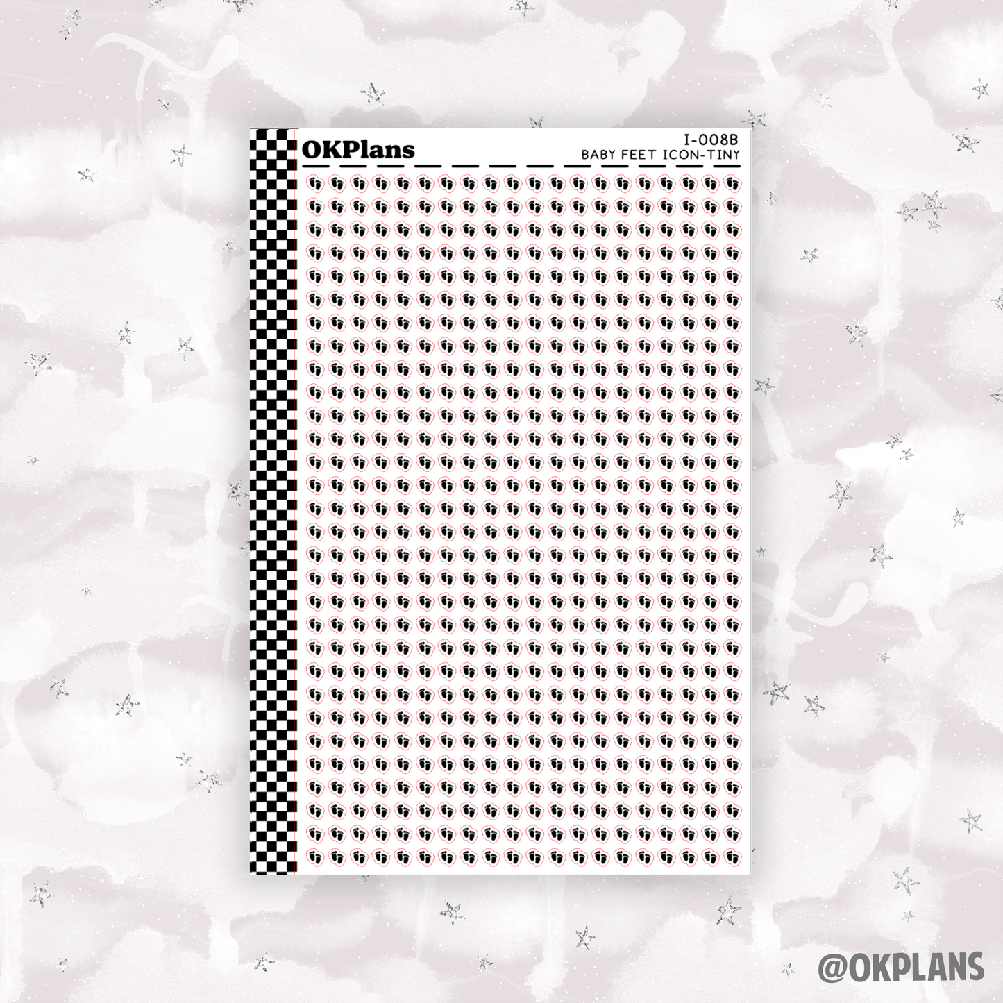 Baby Feet // Printable // I-008 // Icons