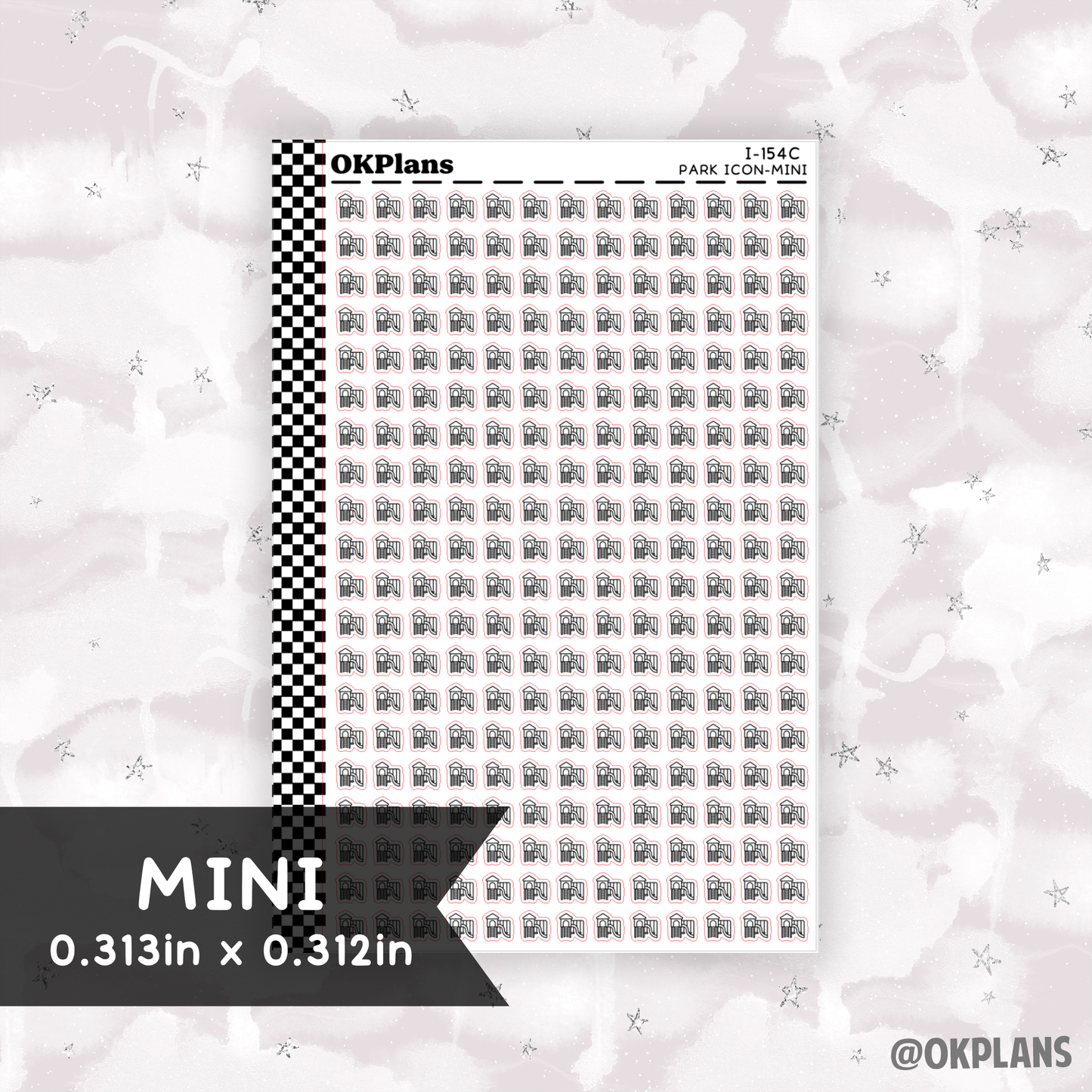 Park // Printable // I-154 // Icons
