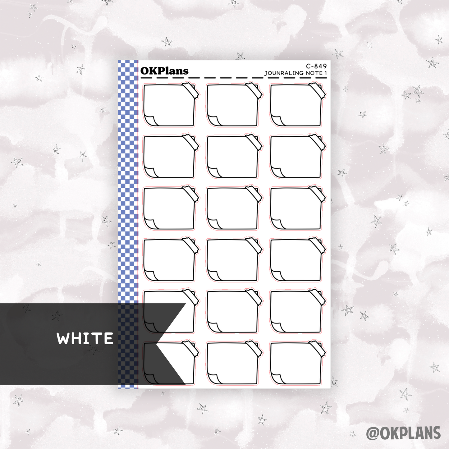 Journaling Note 1 // Printable // Multicolor Functional