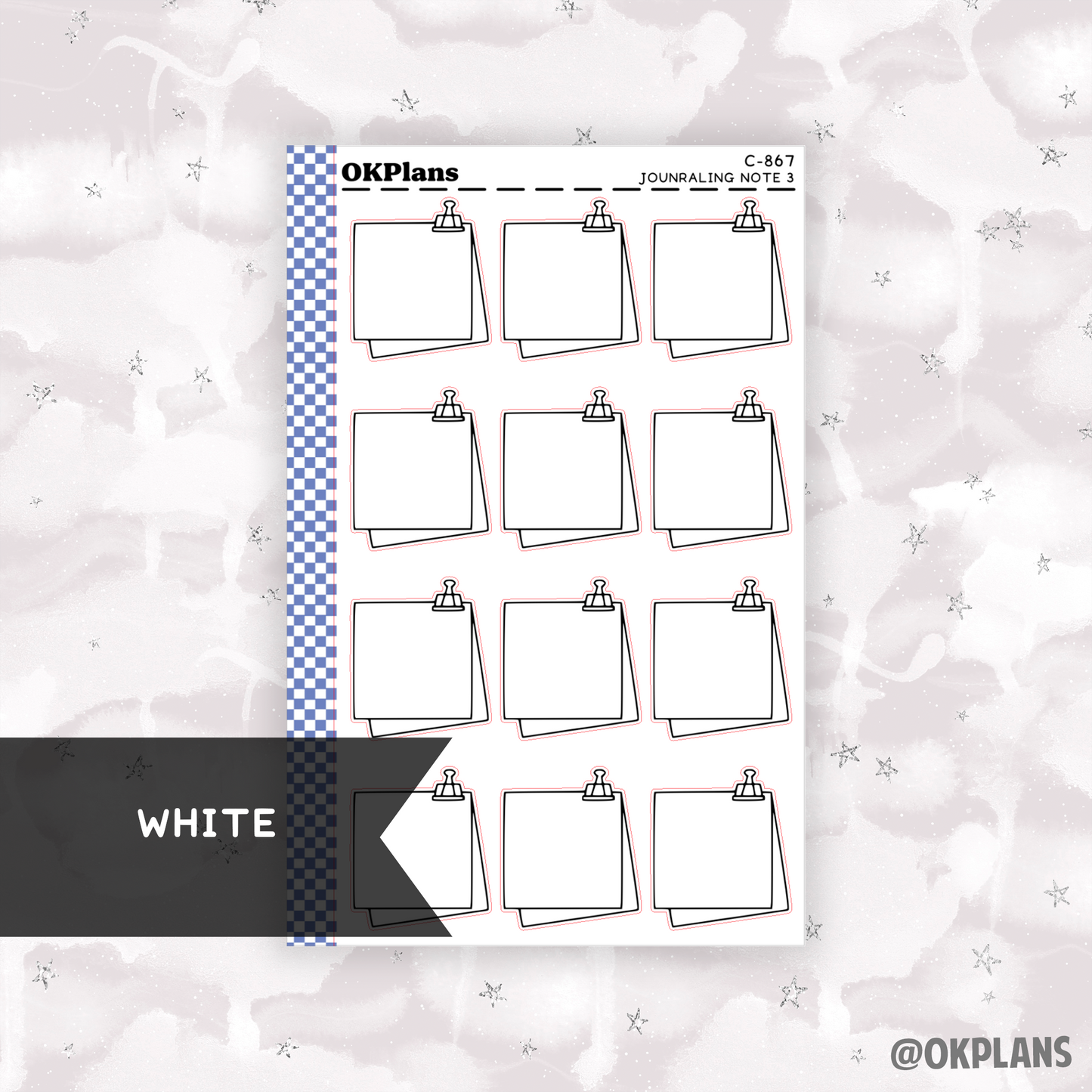 Journaling Note 3 // Printable // Multicolor Functional