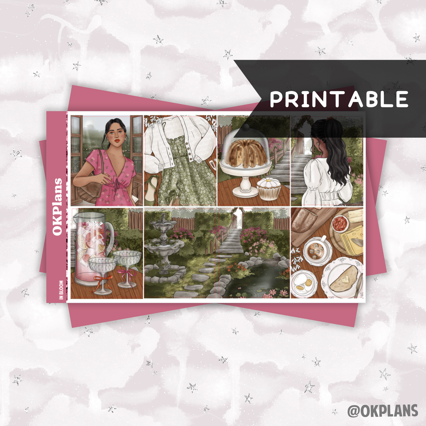 In Bloom // Printable // Weekly Kit