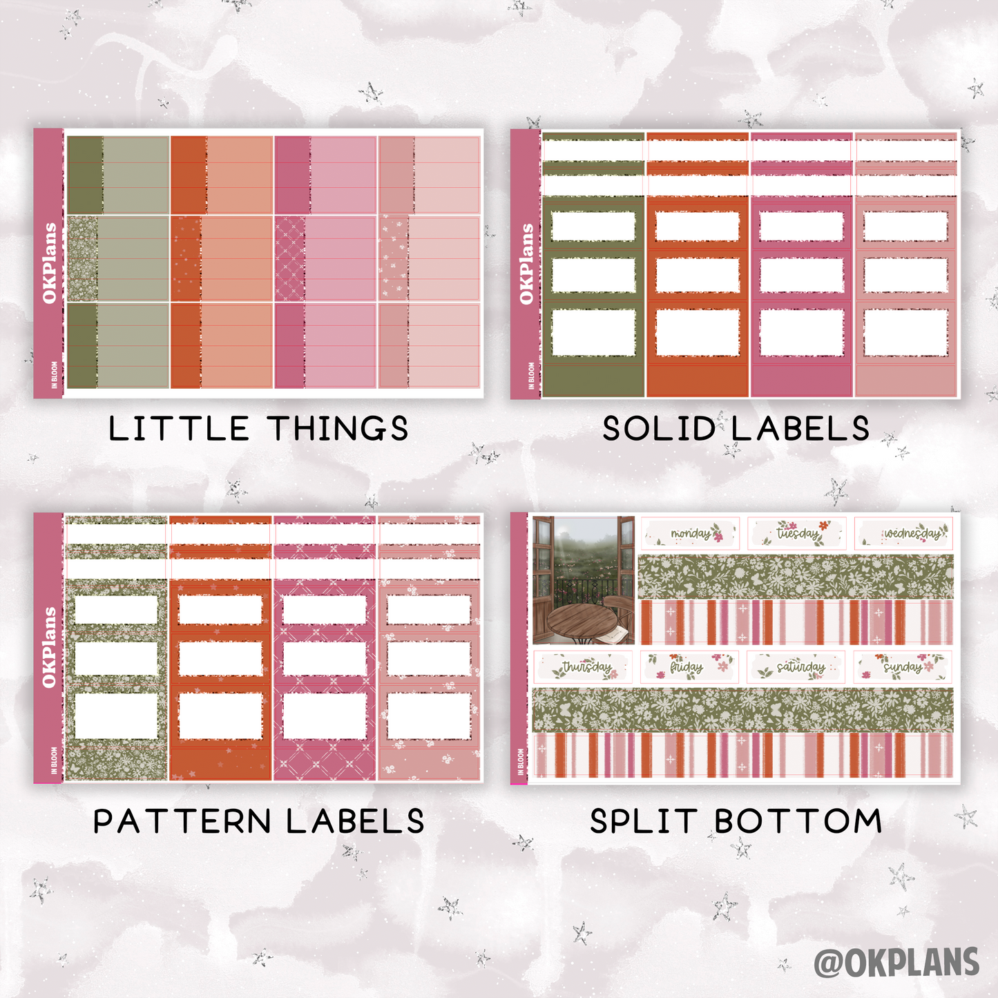 In Bloom // Printable // Weekly Kit