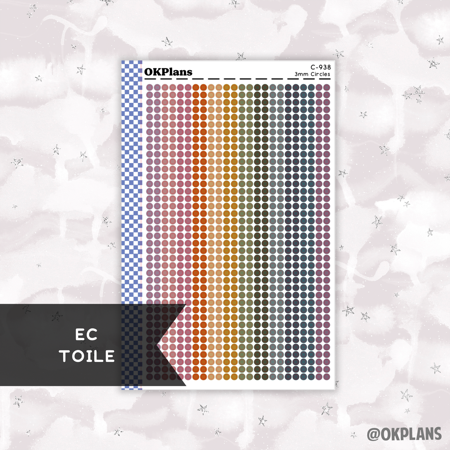 3mm Circles // Multicolor Functional