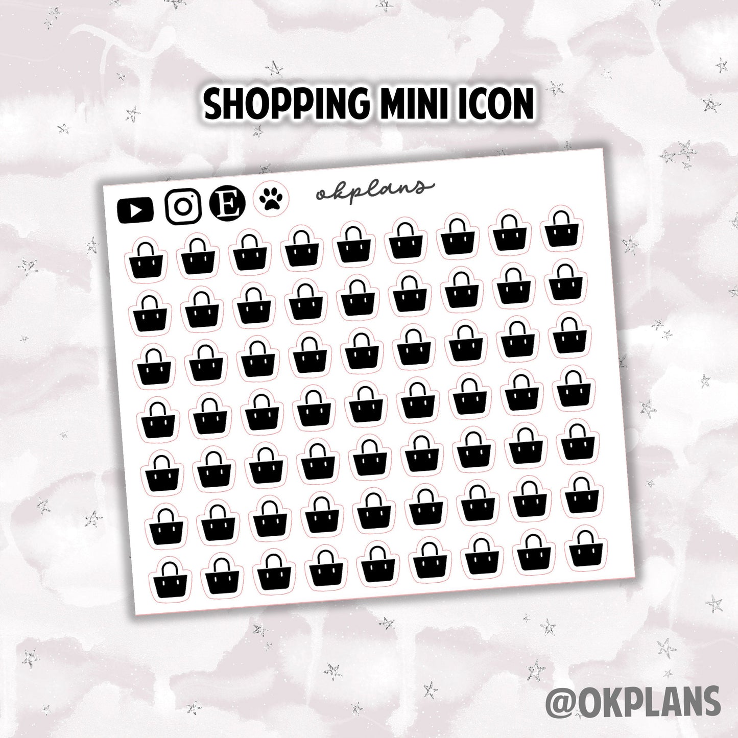 Shopping // 0133 // Mini Icon