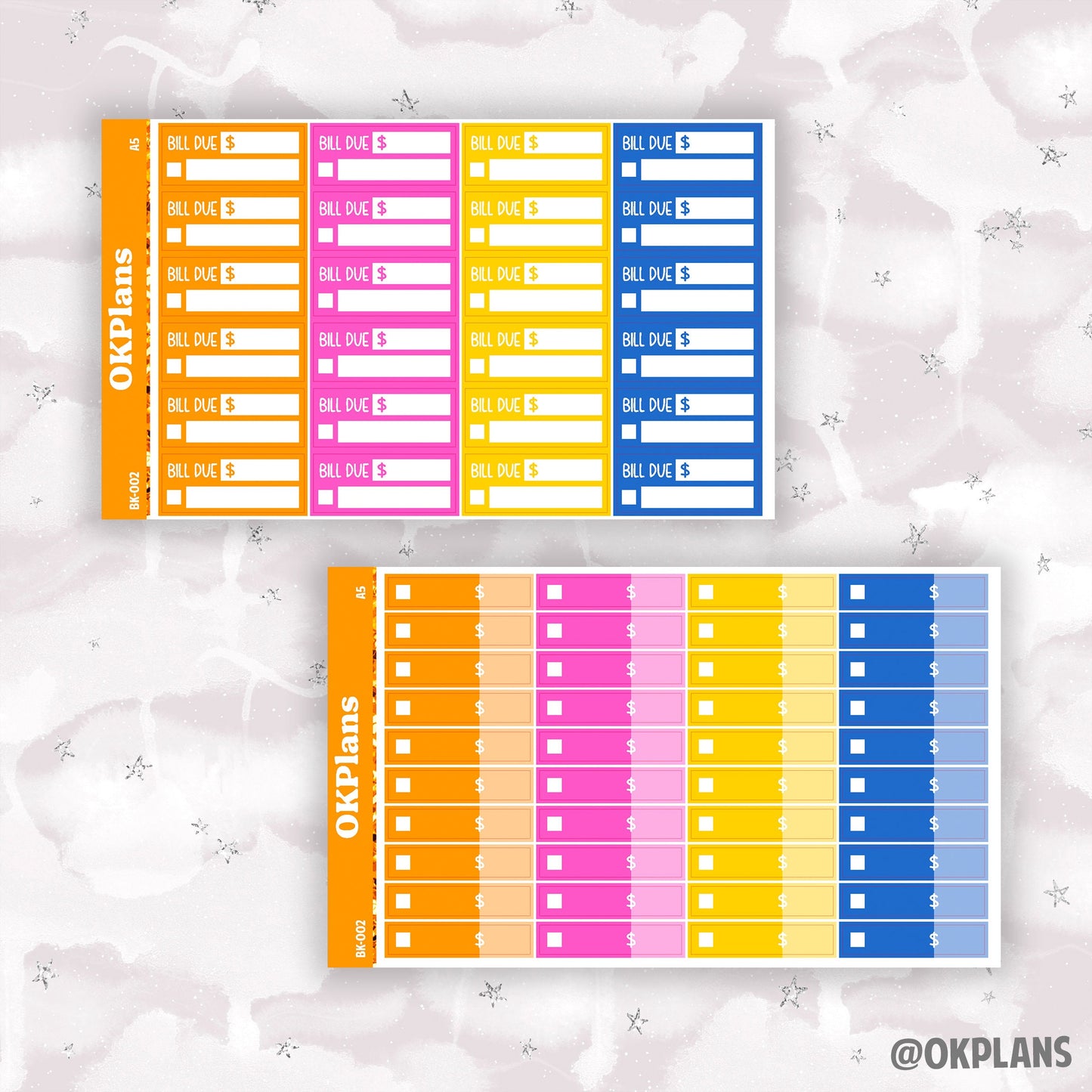 BK-002 // A5 // Printable // Budget Kit