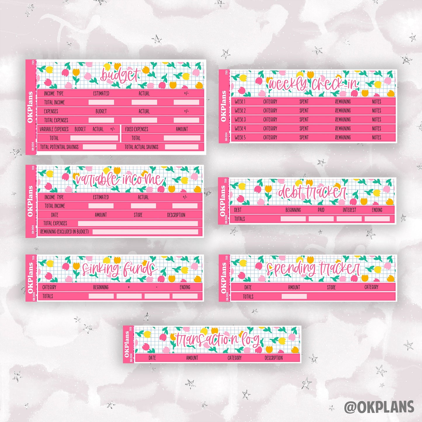 BK-004 // 7x9 // Printable // Budget Kit