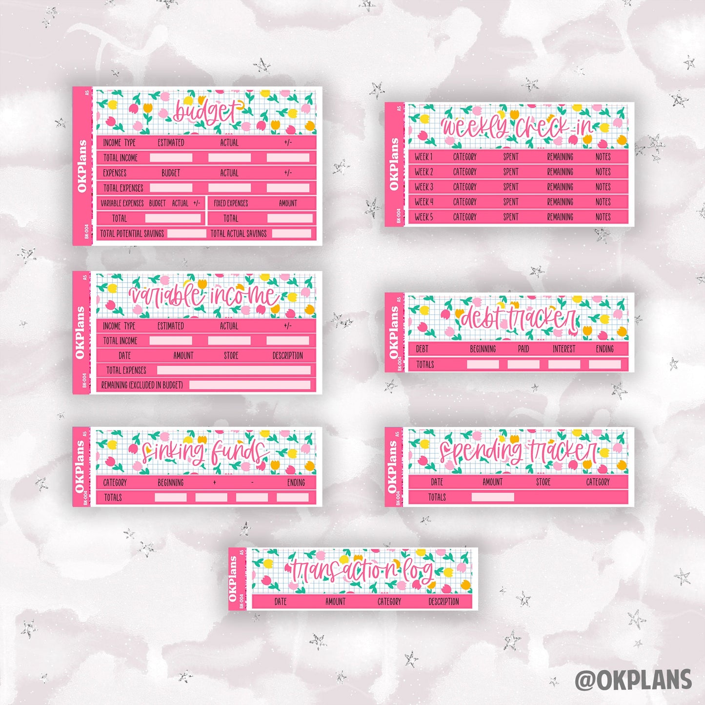 BK-004 // A5 // Printable // Budget Kit