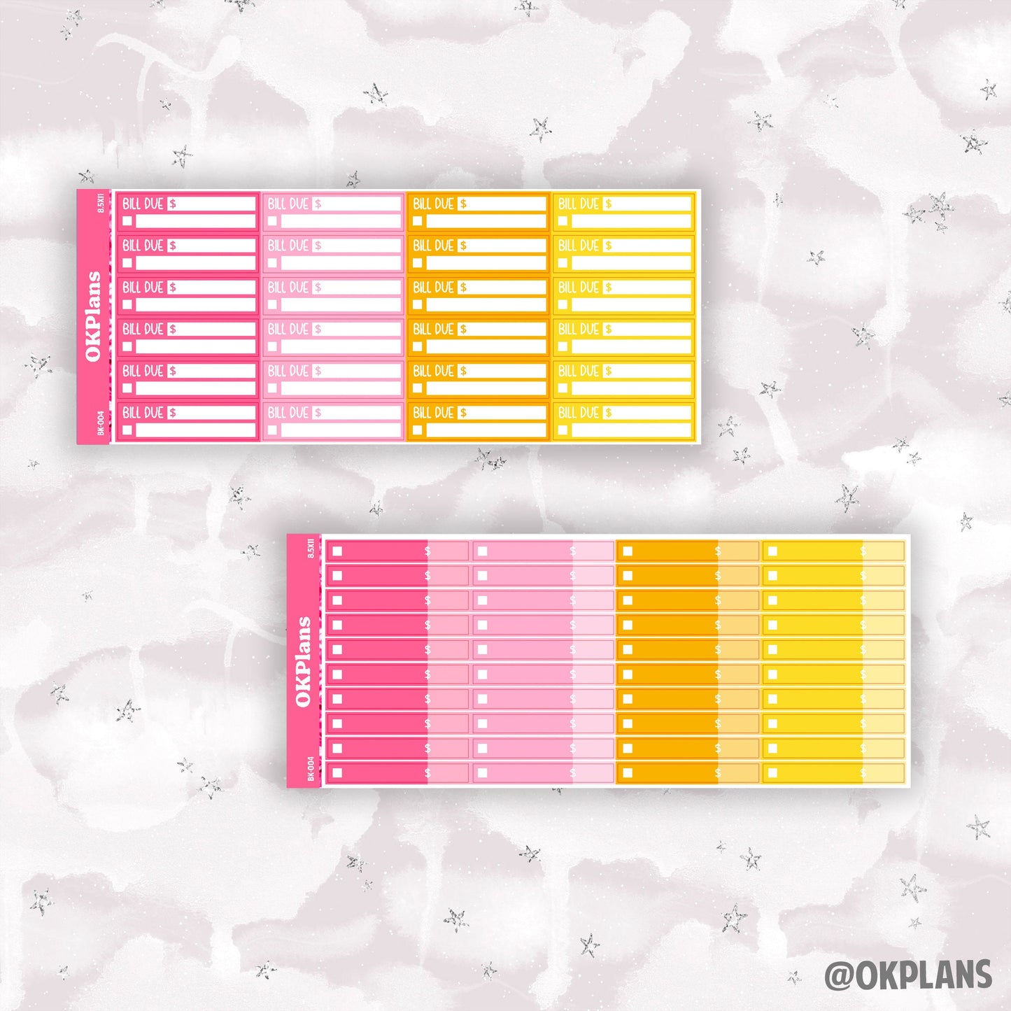 BK-004 // 8.5x11 // Printable // Budget Kit