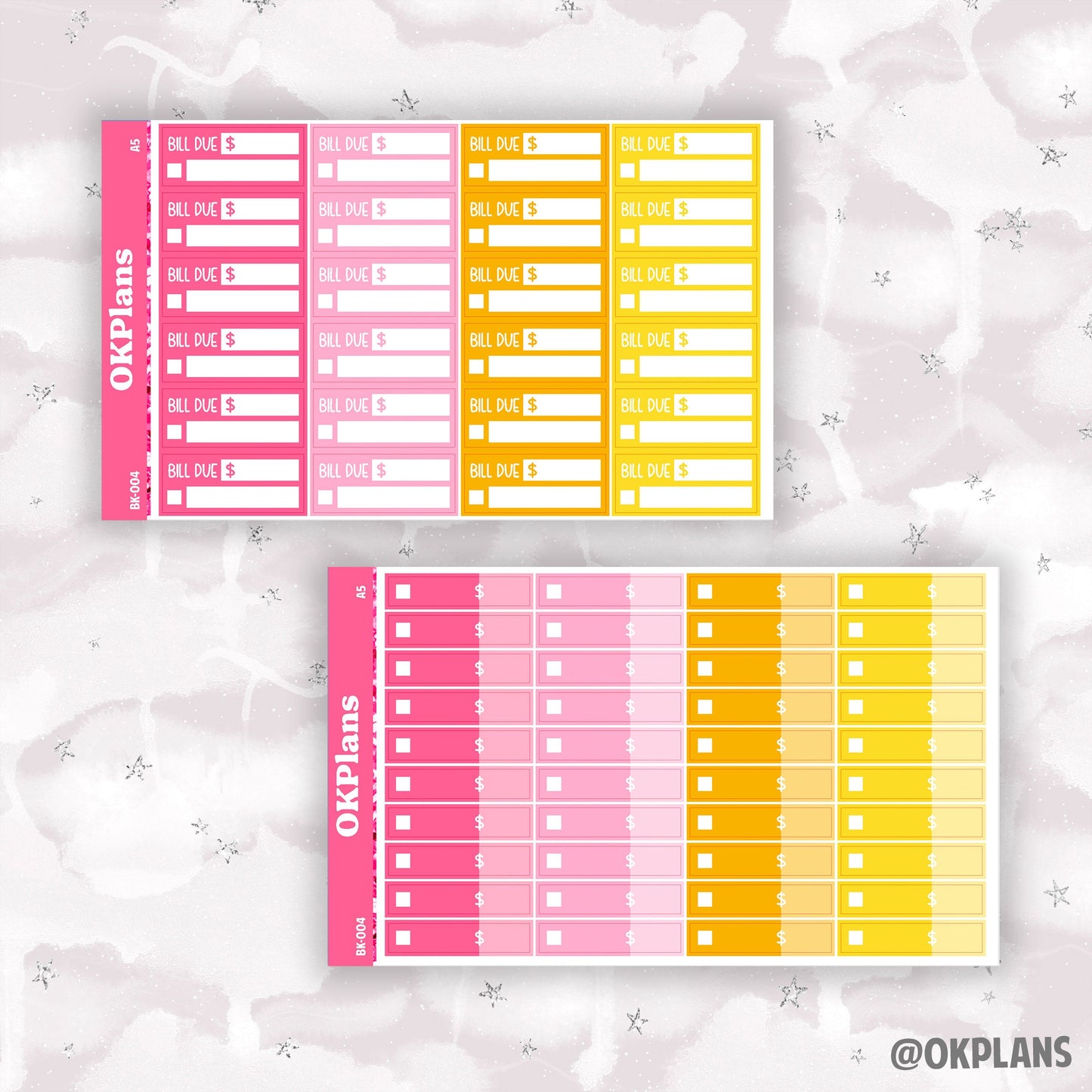 BK-004 // A5 // Printable // Budget Kit