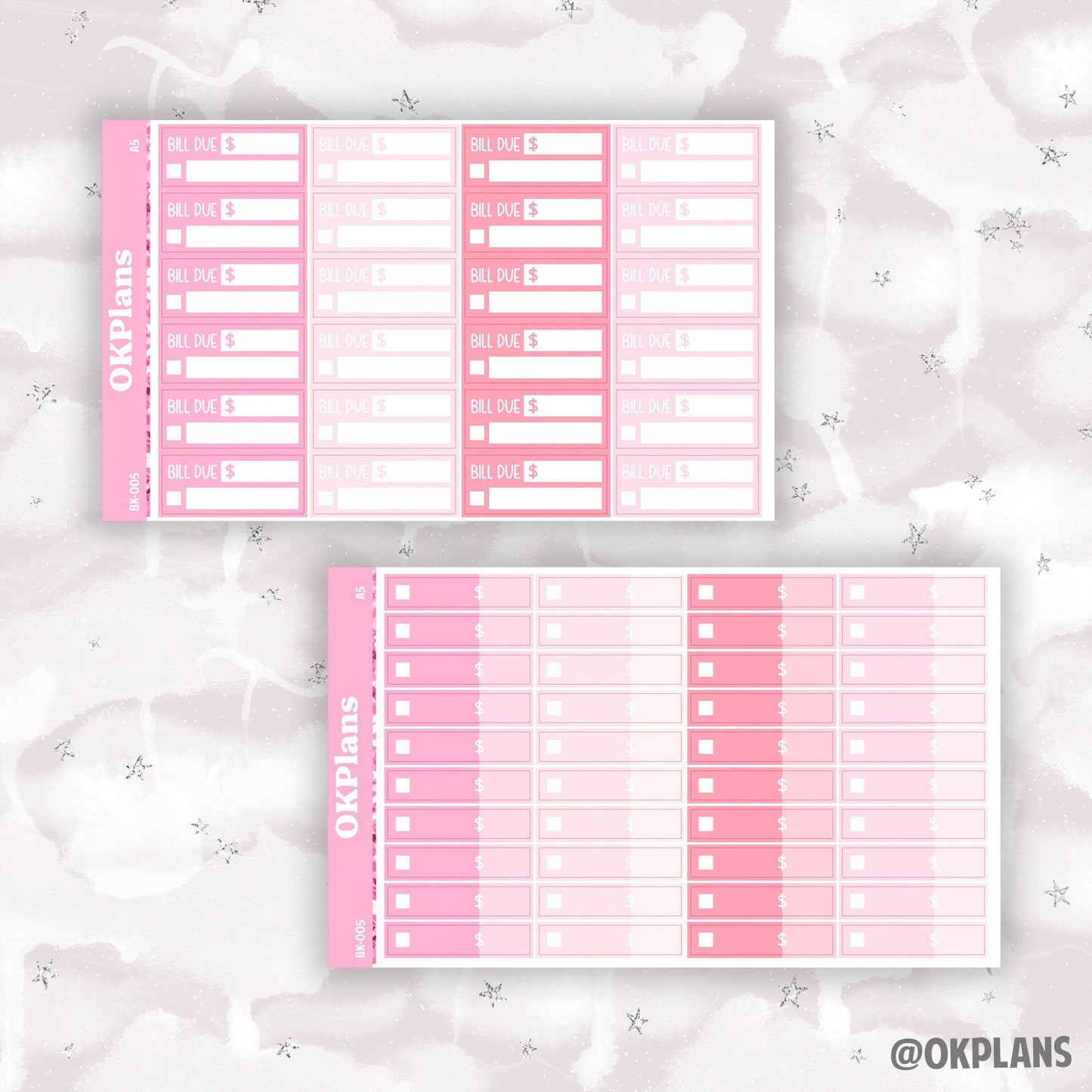 BK-005 // A5 // Printable // Budget Kit