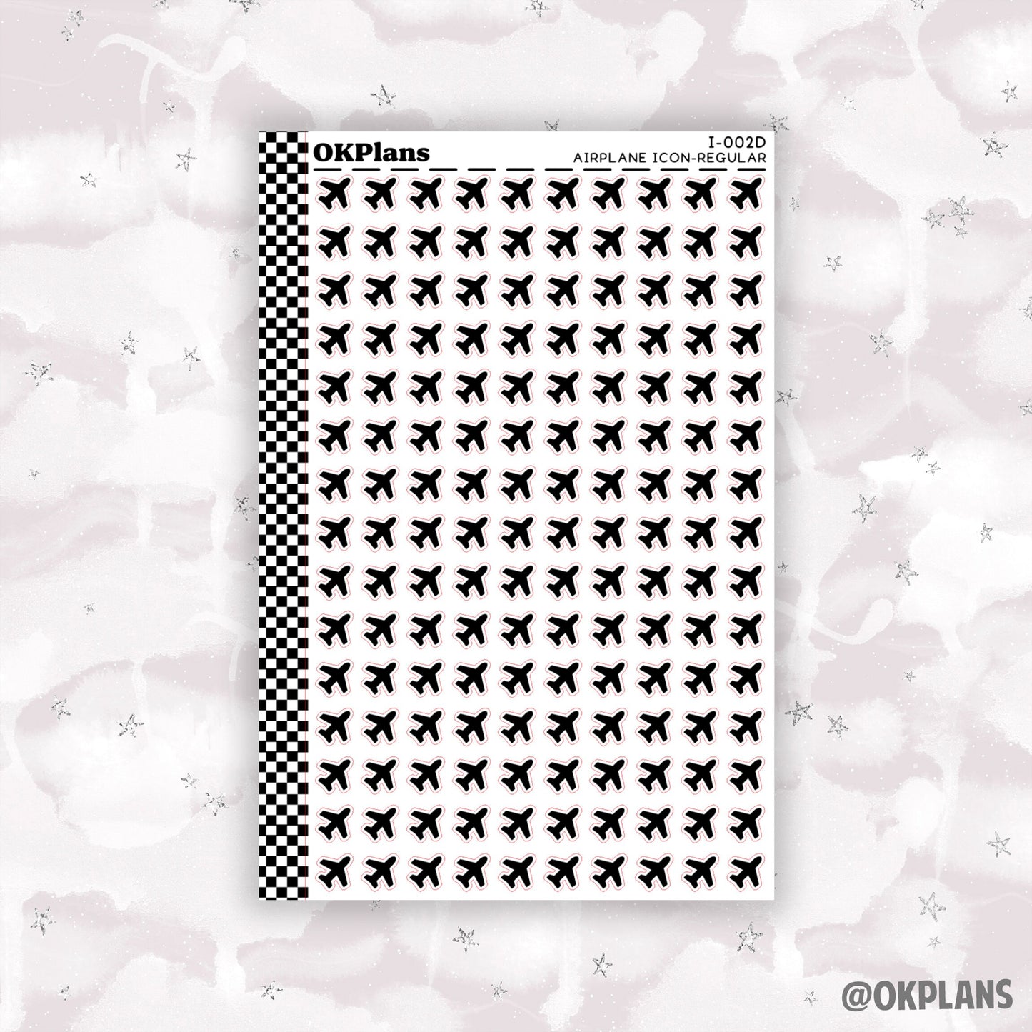 Airplane // Printable // I-002 // Icons