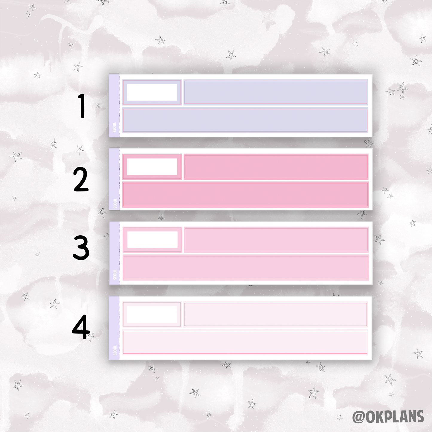 Seoul // Printable // Weekly Kit