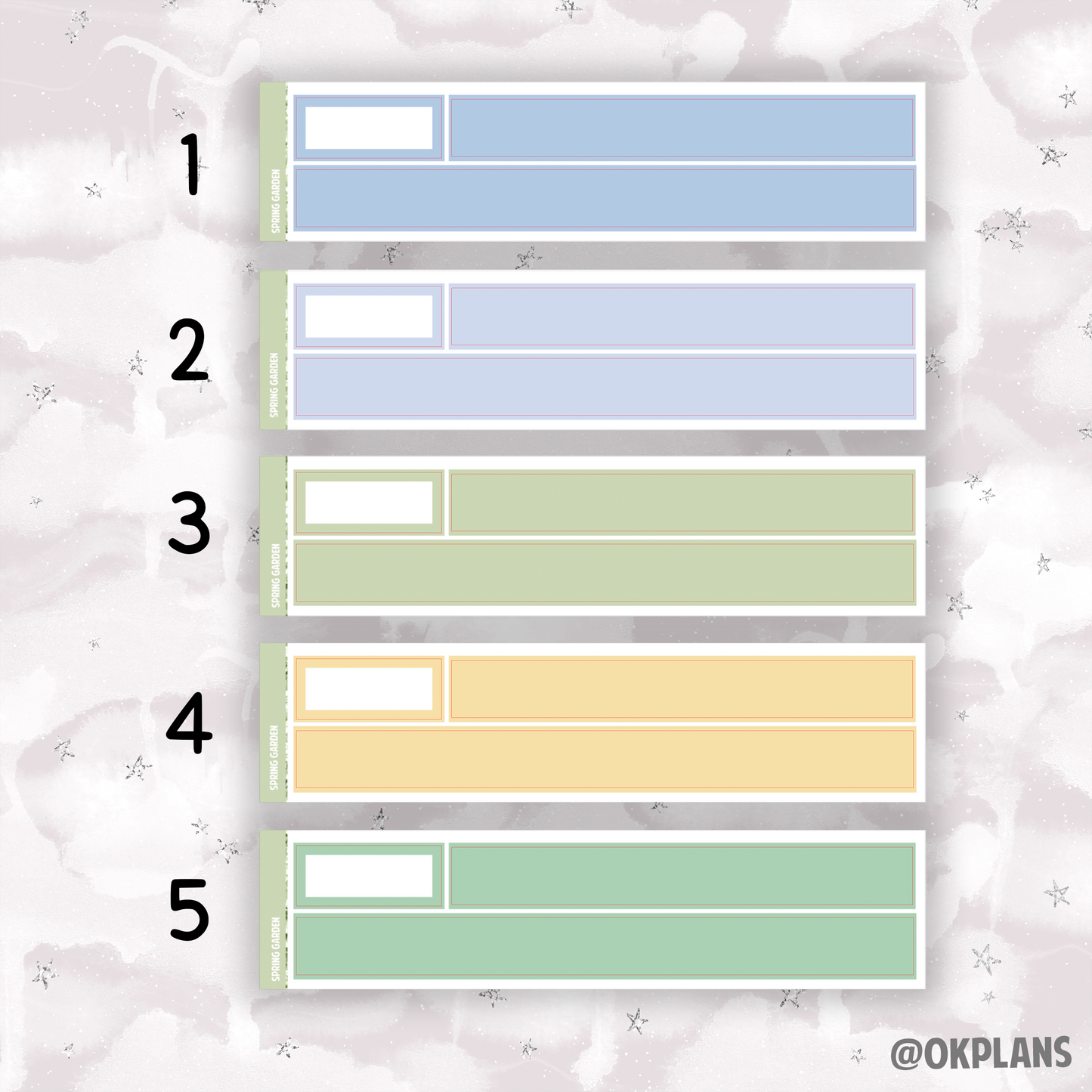 Spring Garden // Weekly Kit