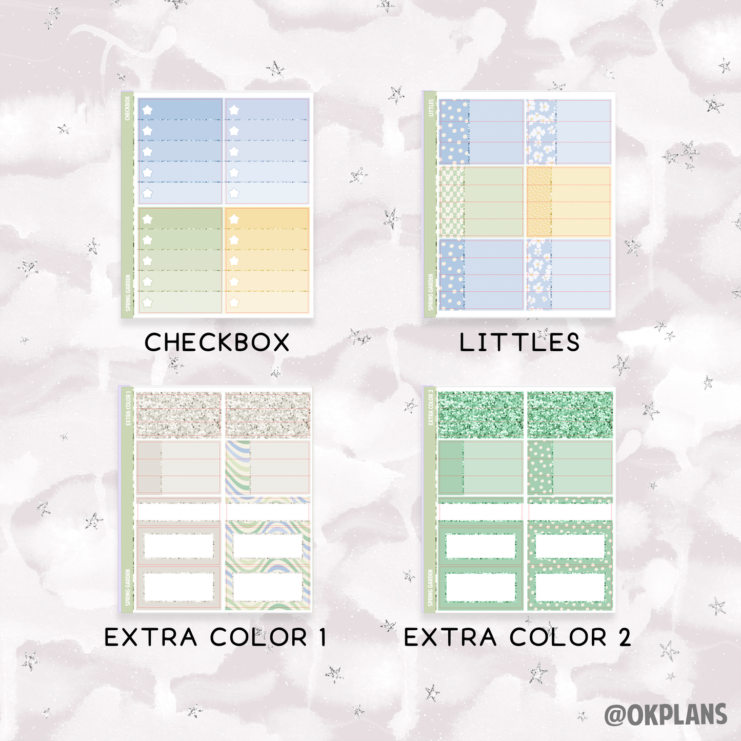 Spring Garden // Printable // Weekly Kit