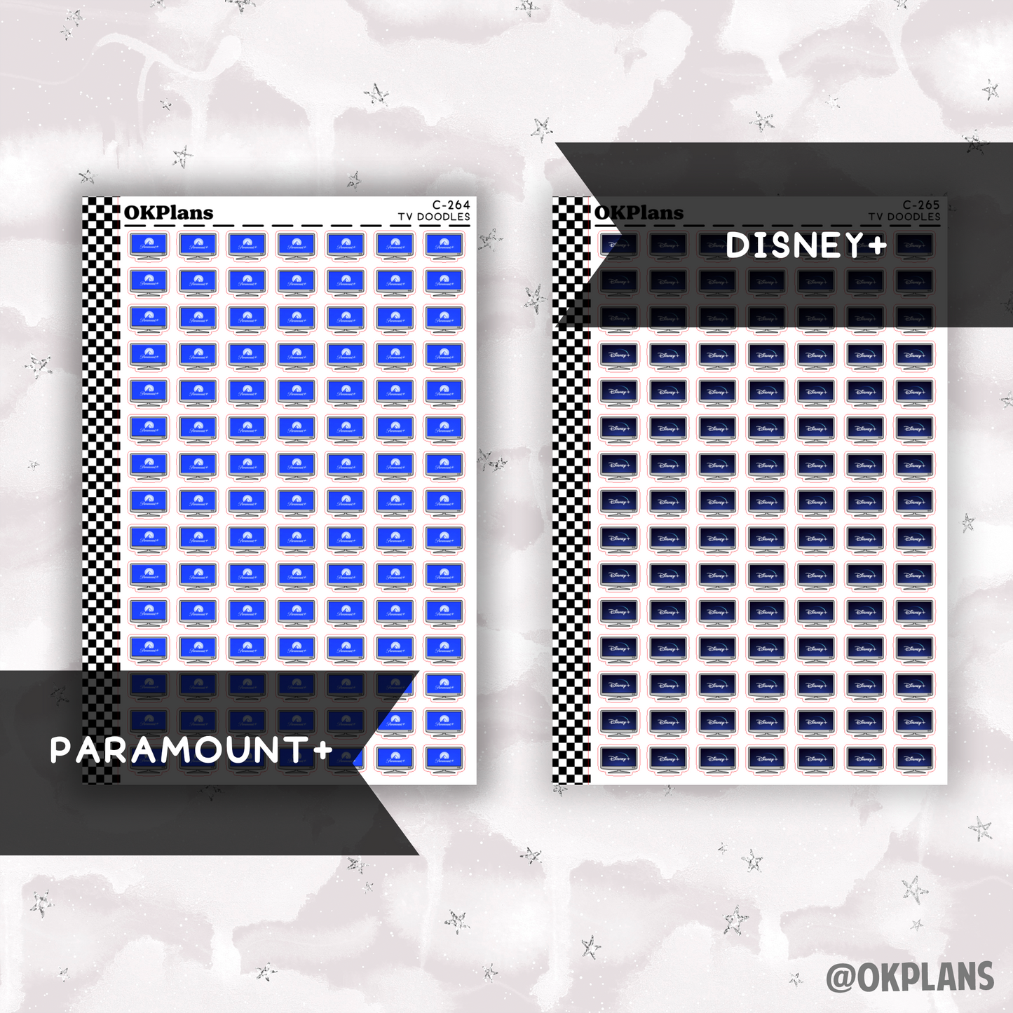 TV Doodles // Printable // Doodle