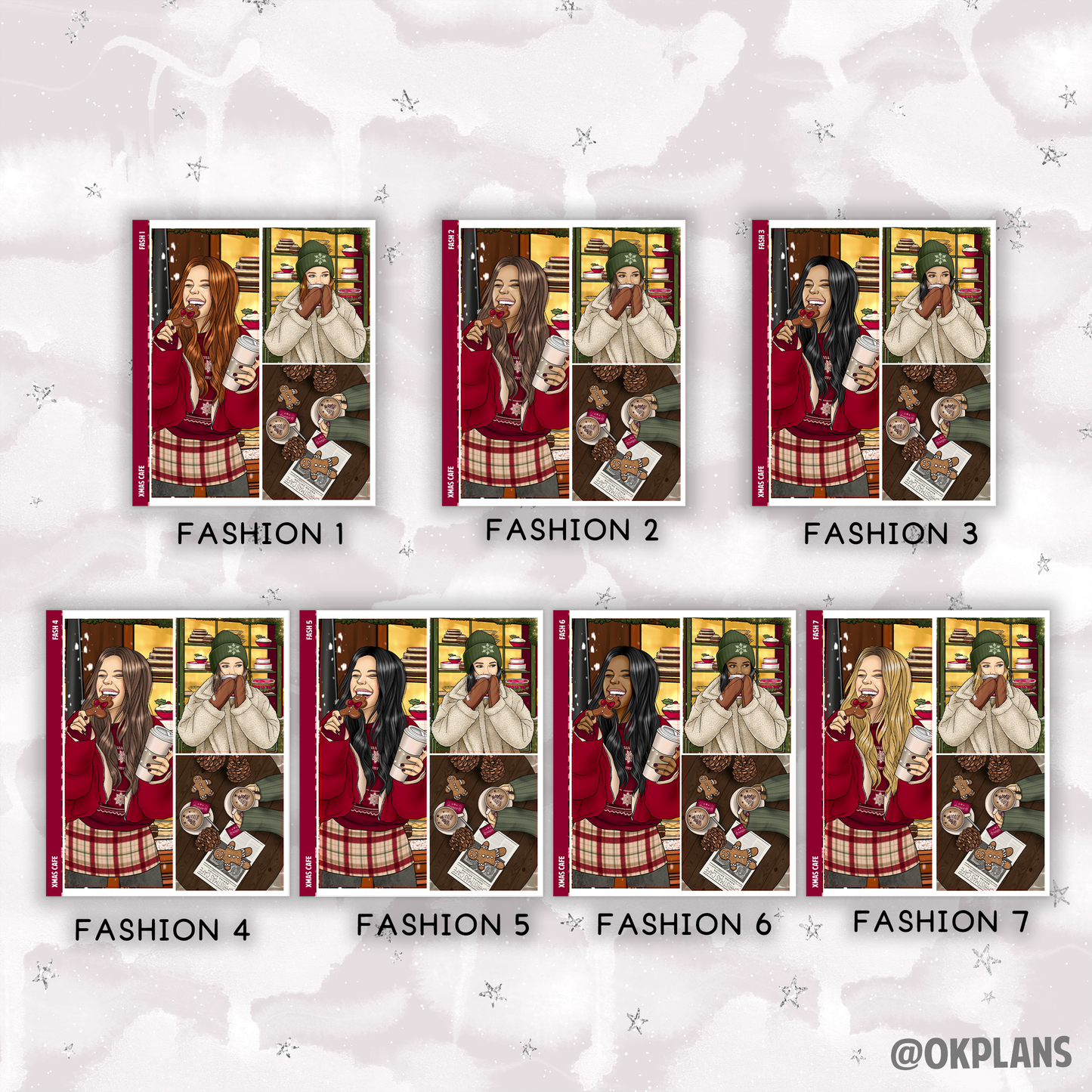 Xmas Cafe // Printable // Weekly Kit