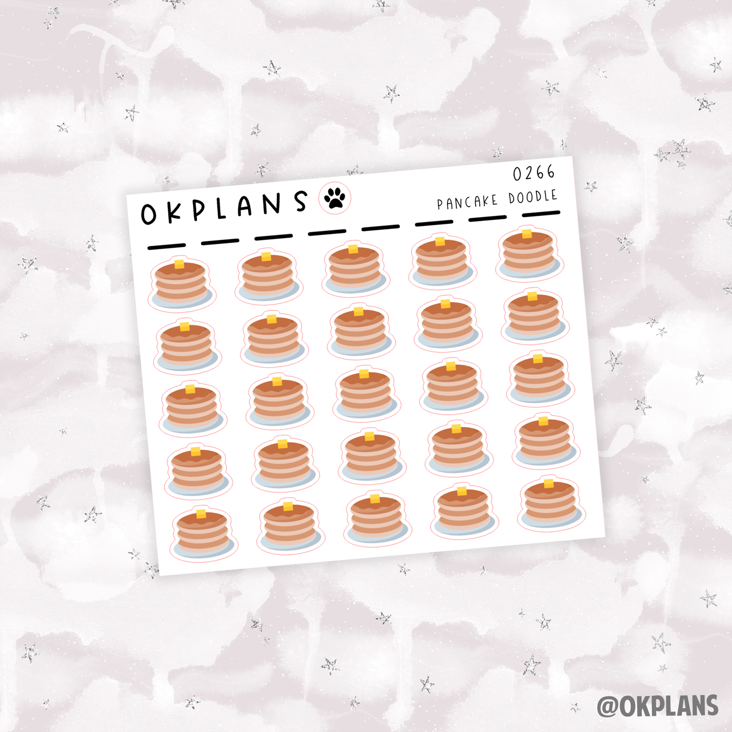 Pancake // 0266 // Doodle