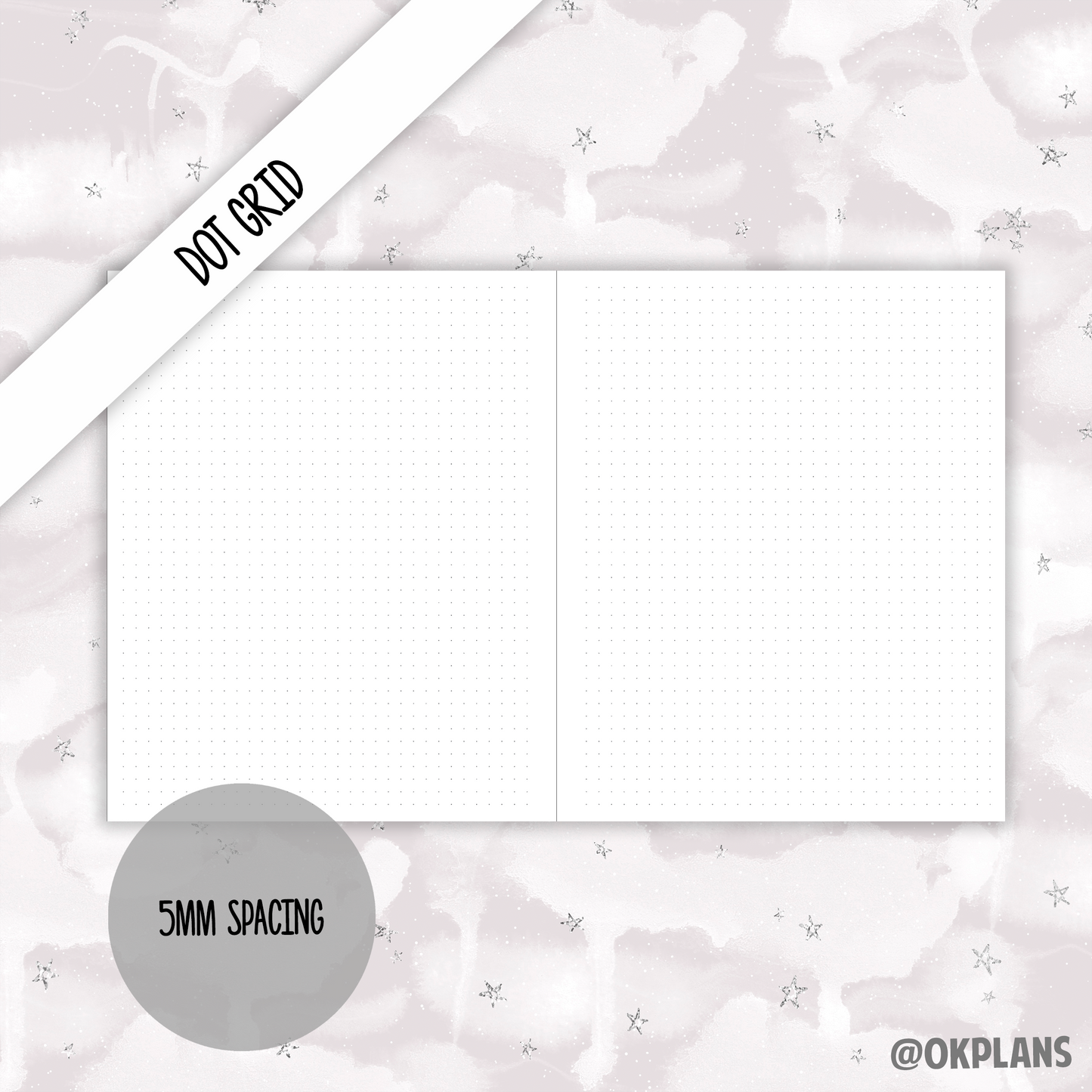 Punched Notes Pages // Choose Size, Layout, Punched Style