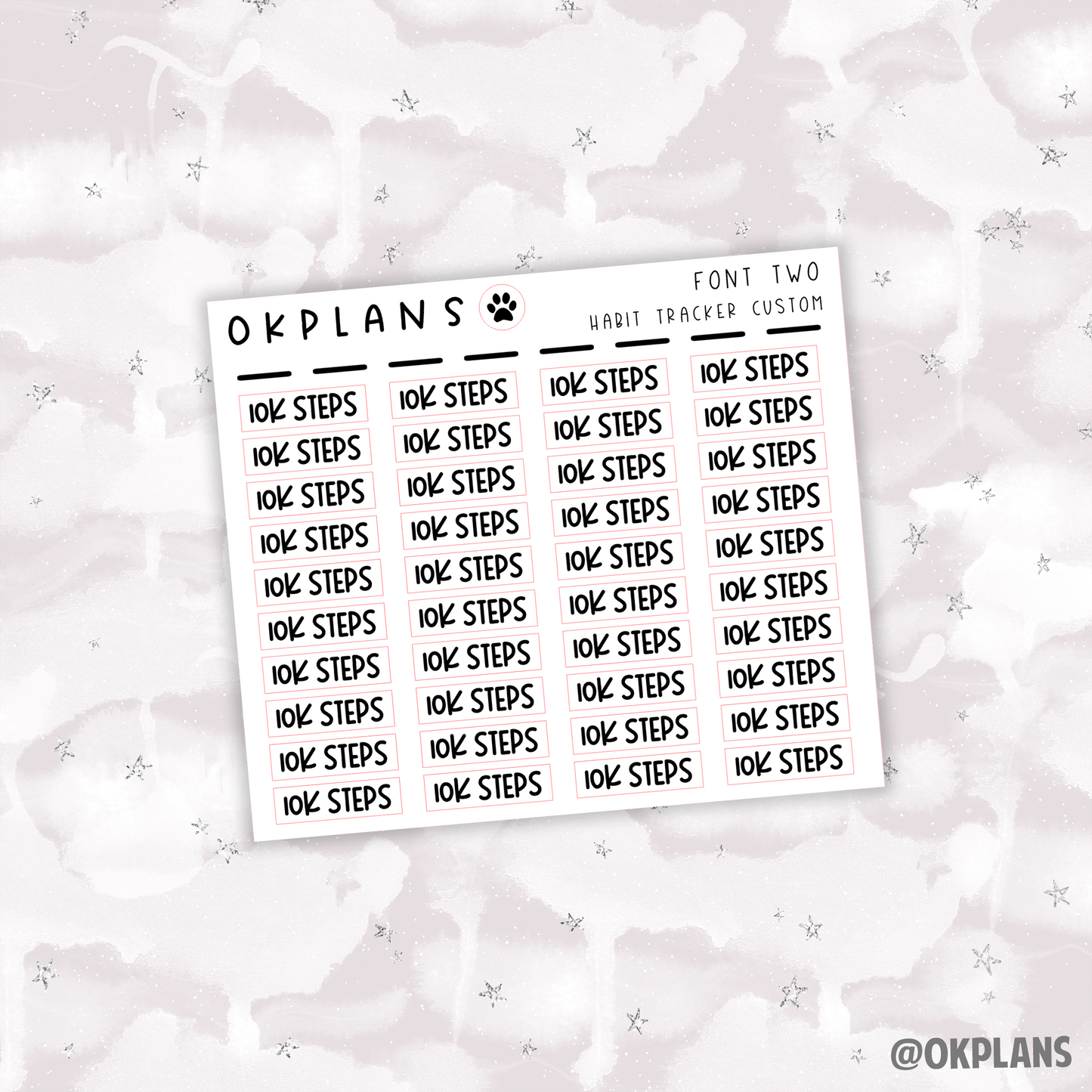 CUSTOM Habit Tracker Scripts // Foiled Functional