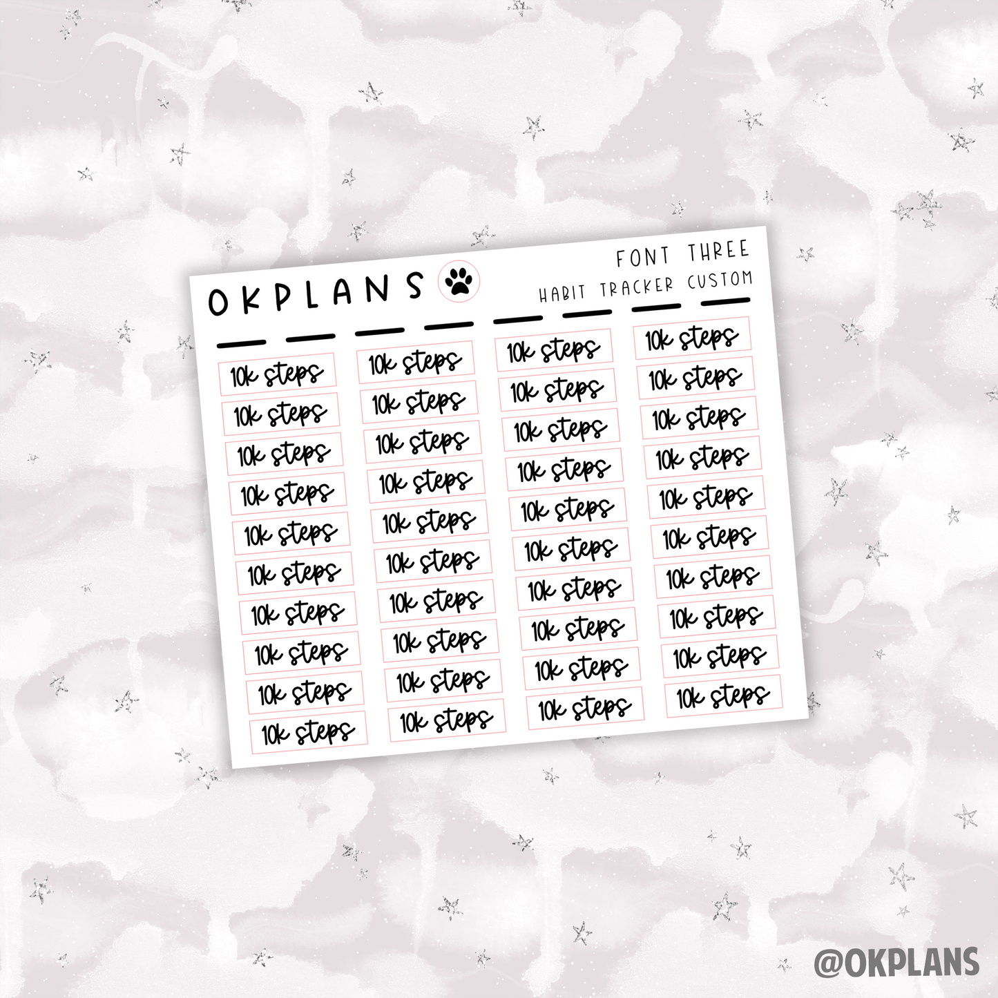 CUSTOM Habit Tracker Scripts // Foiled Functional