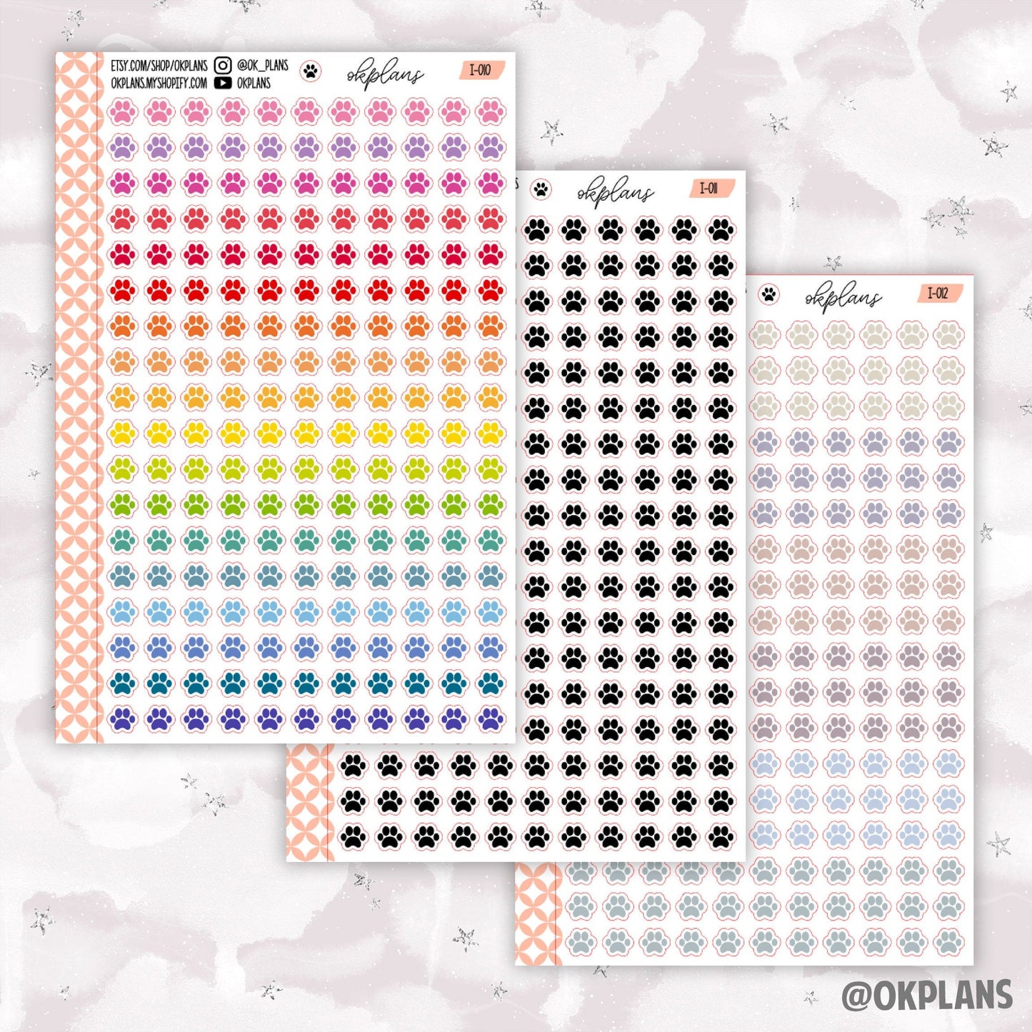 Paw // Multicolor Icons
