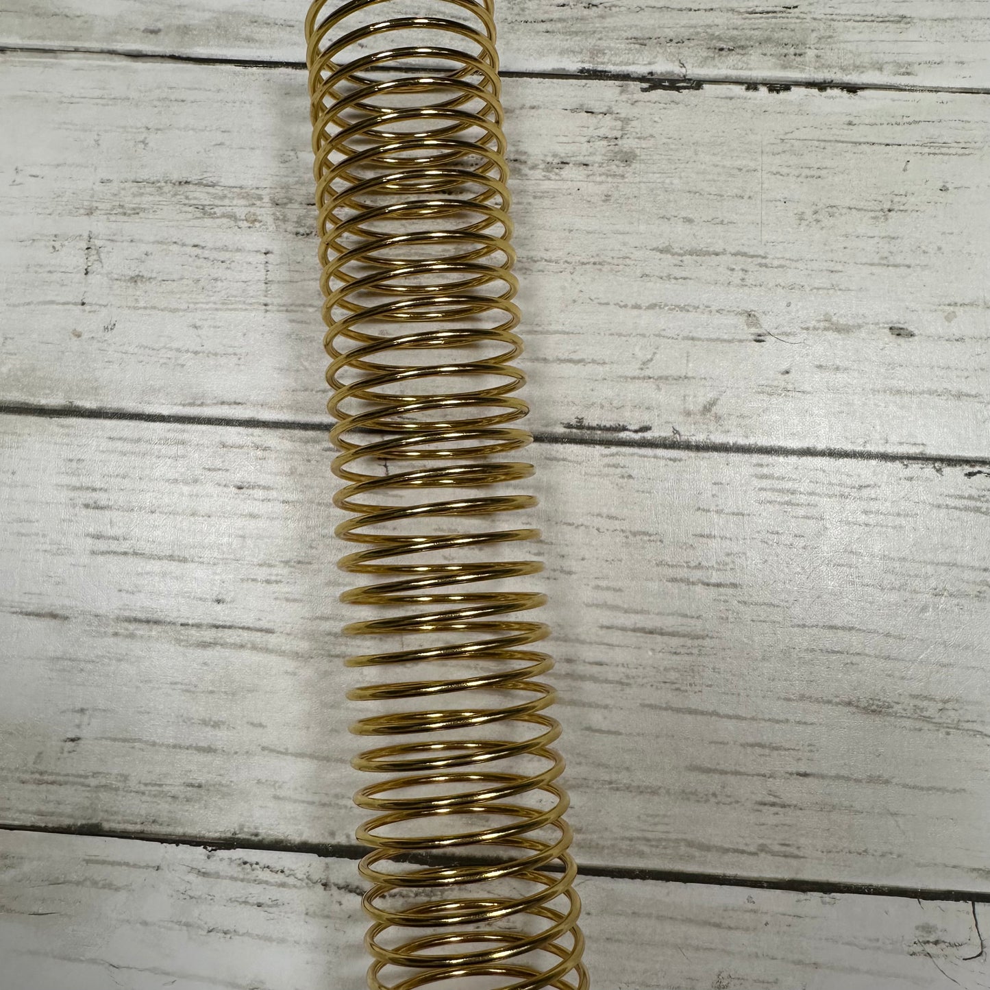1 inch METAL COILS — choose colors (Black, Silver, Rose Gold, Gold)