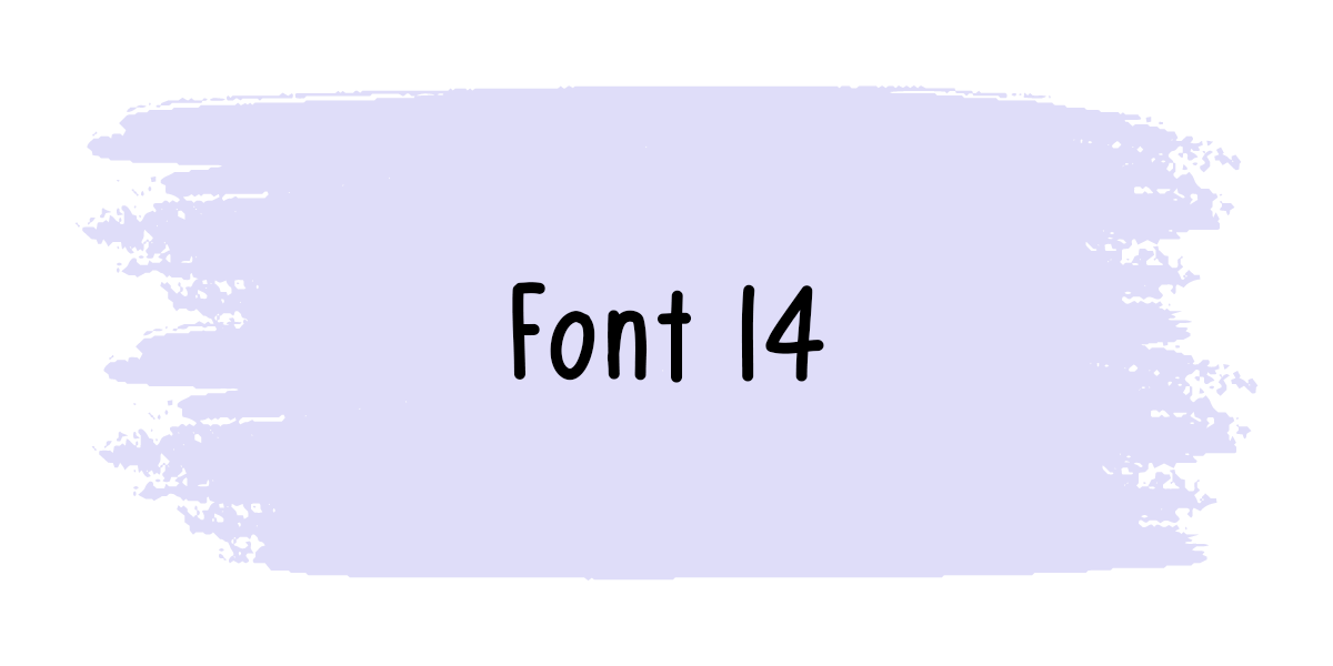 Font 14 – OKPLANS