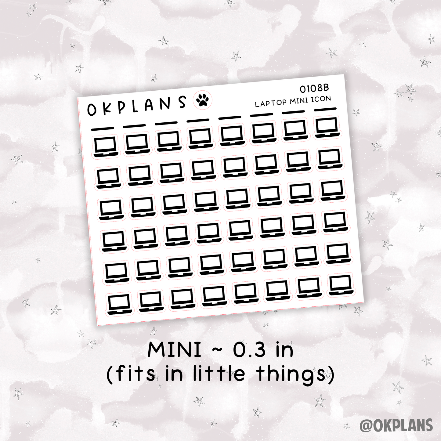 Laptop // 0108 // Mini Icon