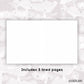 A5Wide Horizontal Planner // Digital Download // Writing Paper, Study Note Template, Lecture Notes Taking