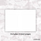 A5 Vertical B Planner // Digital Download // Writing Paper, Study Note Template, Lecture Notes Taking