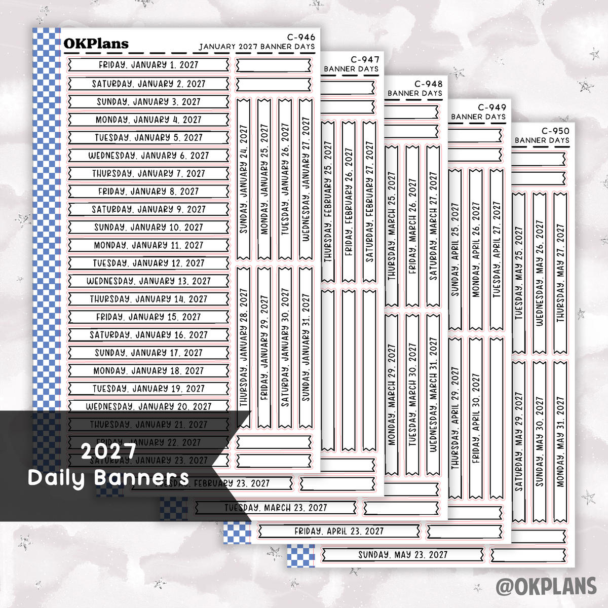 2027 Banner Days // Functional