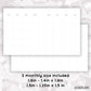 A5Wide Horizontal Planner // Digital Download // Writing Paper, Study Note Template, Lecture Notes Taking