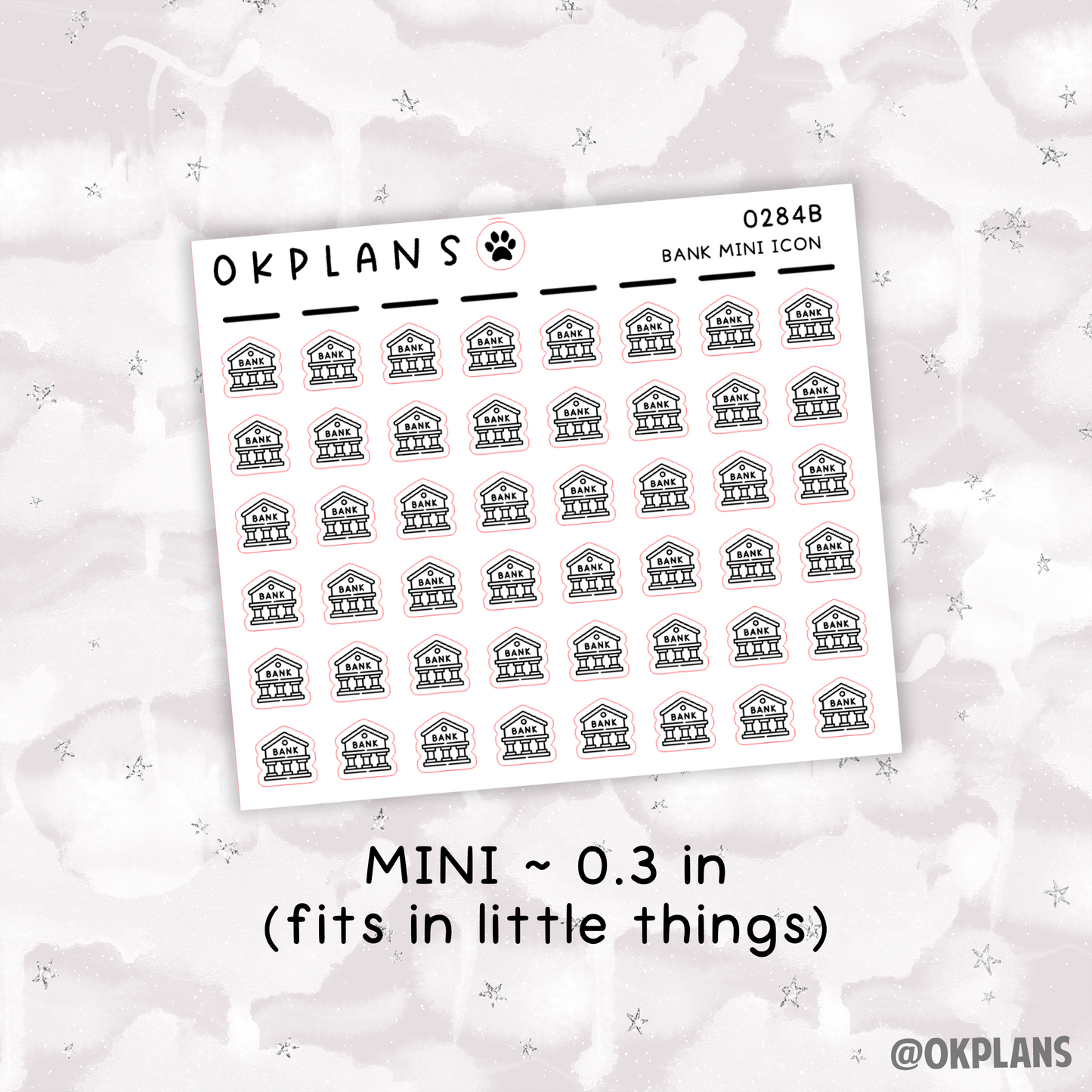 Bank // 0284 // Mini Icon