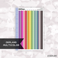 3mm Squares // Multicolor // Printable // C-800 // Multicolor Functional