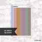 3mm Squares // Bold Blooms // Printable // C-304 // Multicolor Functional