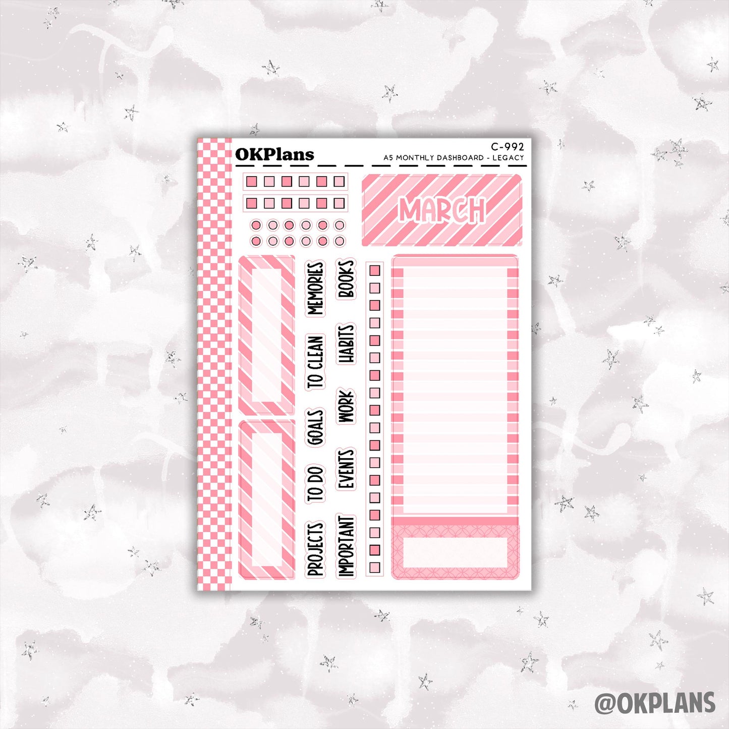 A5 EC Legacy Monthly Dashboard // Functional