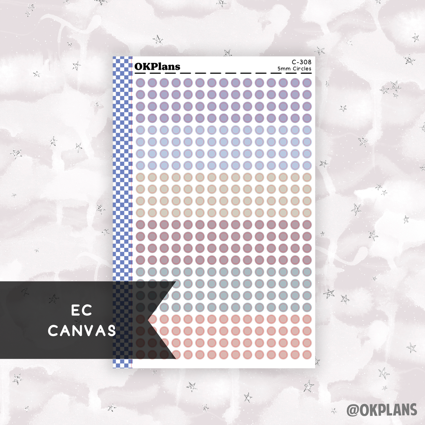5mm Circles // Multicolor Functional