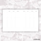 7x9 Vertical Split Planner // Digital Download // Writing Paper, Study Note Template, Lecture Notes Taking