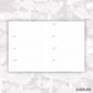 Classic Horizontal Planner // Digital Download // Writing Paper, Study Note Template, Lecture Notes Taking