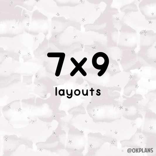 7x9 Layouts