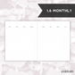 *UNDATED* A5 Wide Hybrid Planner - Pick Monthly and Weekly Option