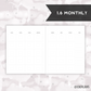 *UNDATED* 7x9 Dashboard Overview Planner - Pick Monthly and Weekly Option